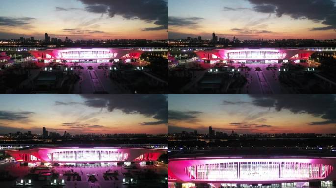 扬州东站夜景