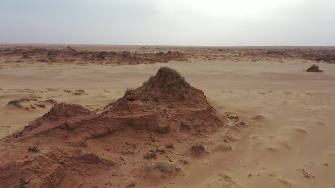 戈壁素材戈壁荒漠防沙治沙 环境治理抗旱