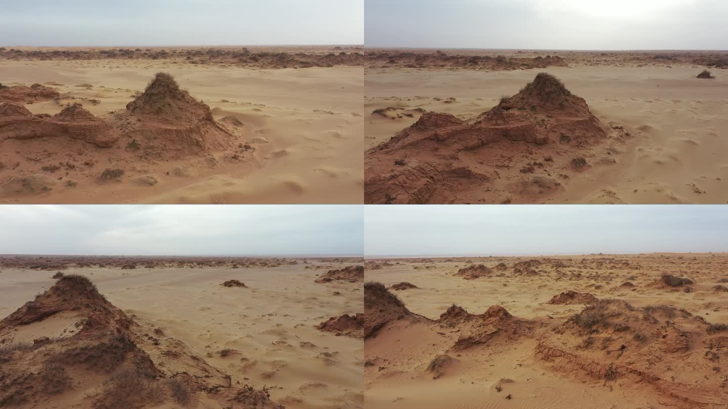 戈壁素材戈壁荒漠防沙治沙 环境治理抗旱