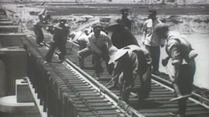 1955年 兰新铁路黄河大桥