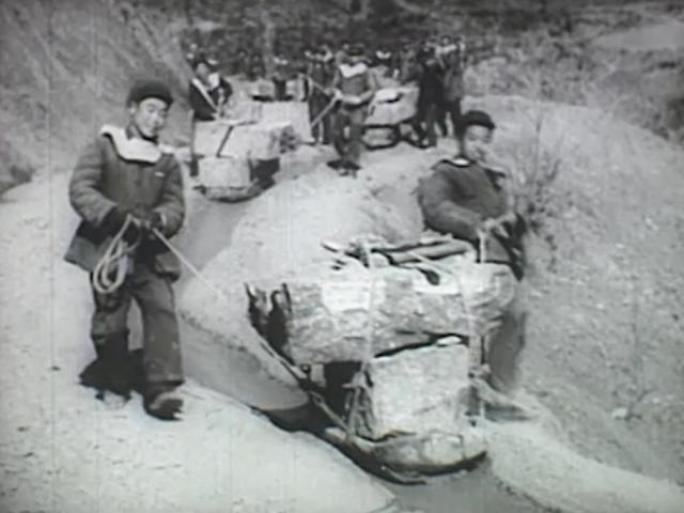 50年代 四川 建设桥梁