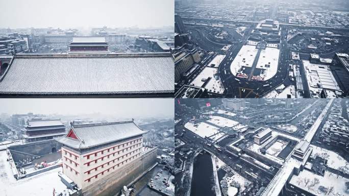 西安永宁门雪景（合集）