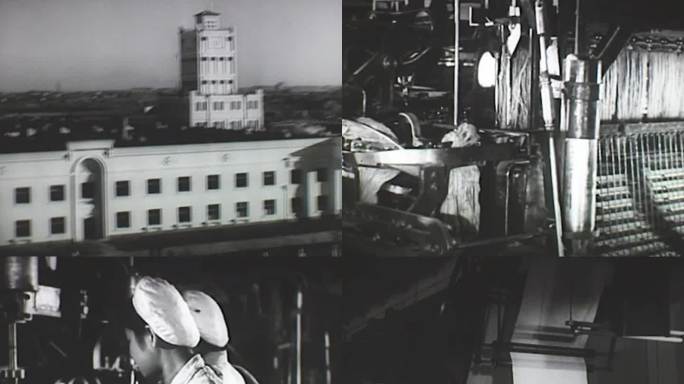 1955年 哈尔滨纺织厂