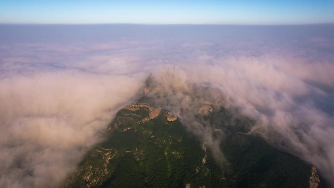 大连大黑山航拍延时