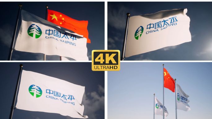 中国太平保险旗帜LOGO