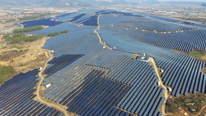 光伏扶贫太阳能发电绿色能源太阳能板