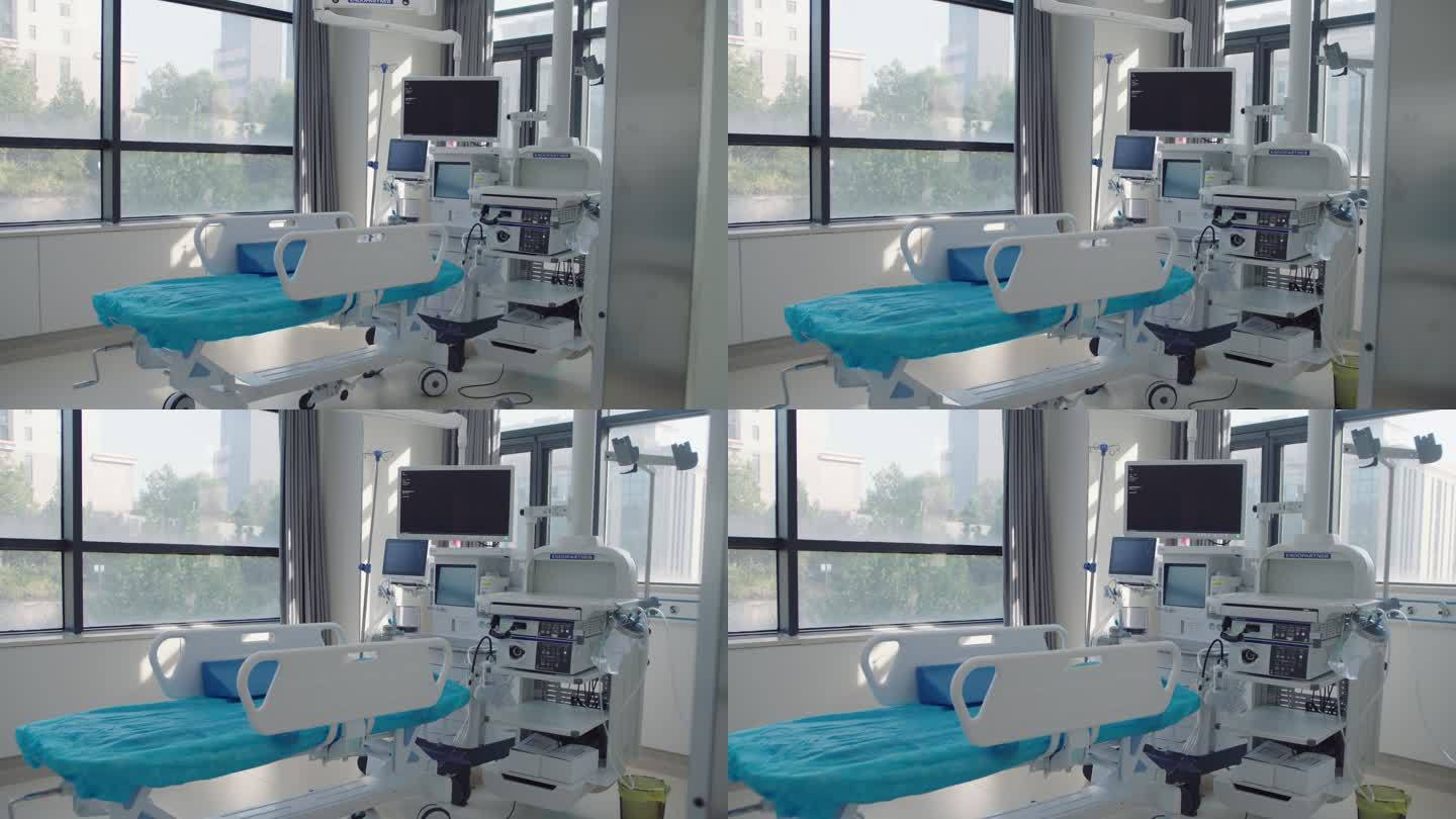 现代化医院检测设备 医疗条件 医院空镜