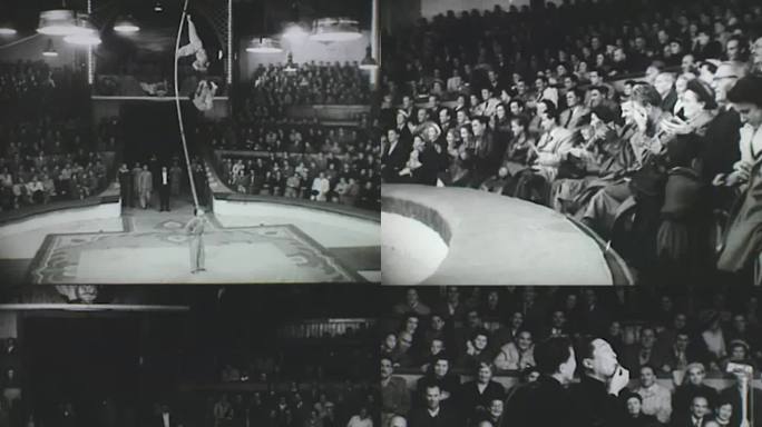 1956年  马戏团出国访问演出
