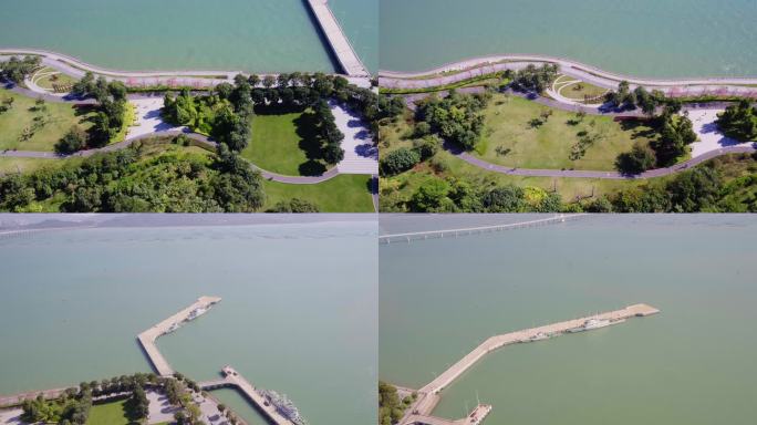 深圳滨海休闲带海监广场-海中码头堤岸