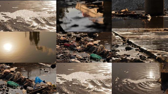 原创城市环境污染水污染