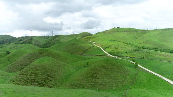 航拍邵阳城步县南山牧场合集