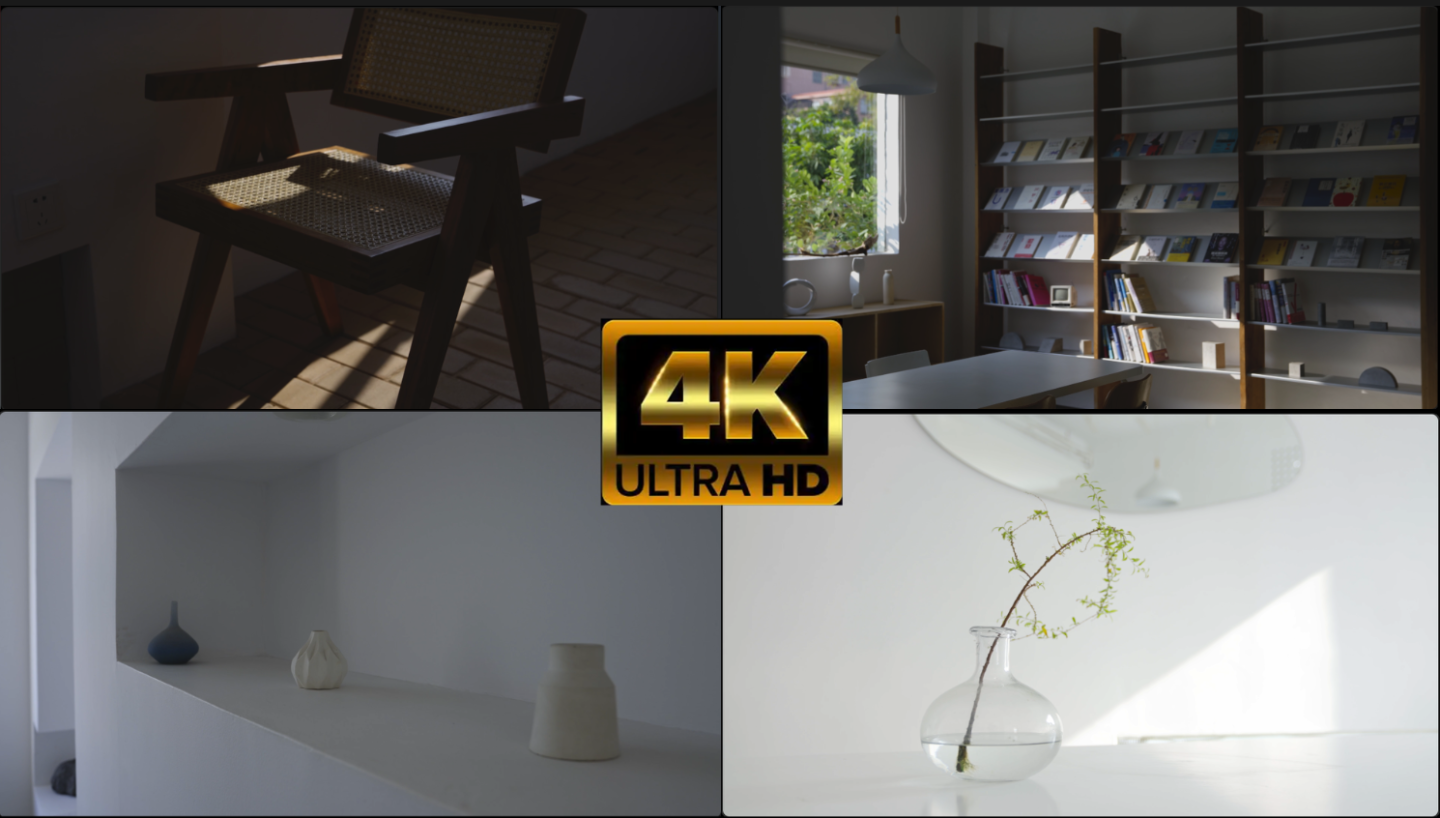 4K室内极简空间设计场景