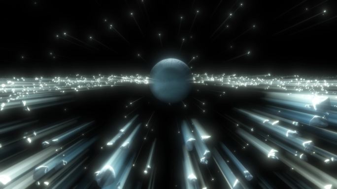 黑暗系宇宙大爆炸三维动画视频素材