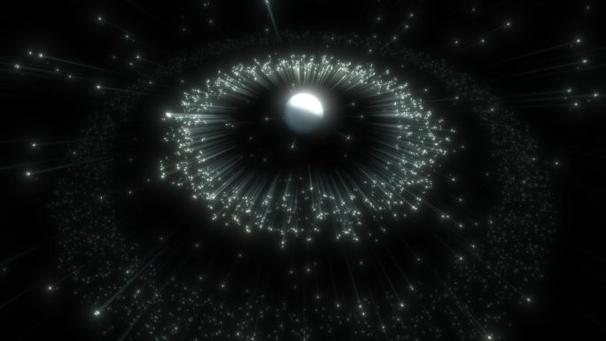 神秘黑暗宇宙银河大爆炸三维动画视频素材
