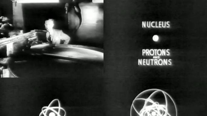 40年代美国教授原子能实验