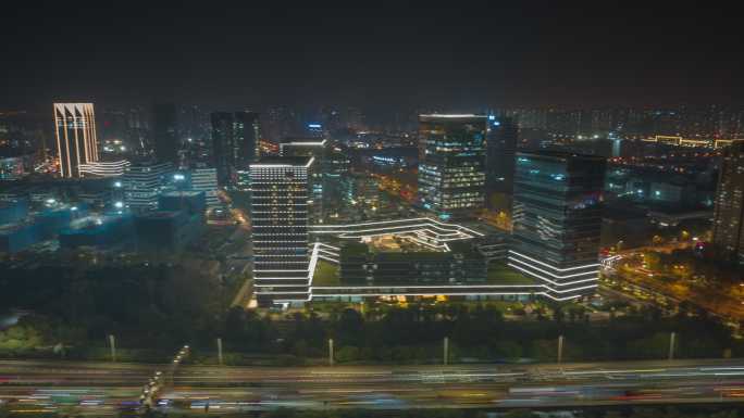 大创小镇夜景