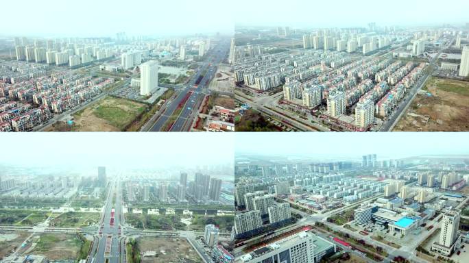 赣榆县城市建筑规划航拍C014