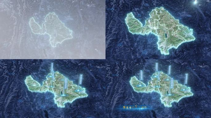 丽江市地图-云雾俯冲勾勒轮廓
