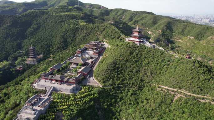 太原太山龙泉寺航拍