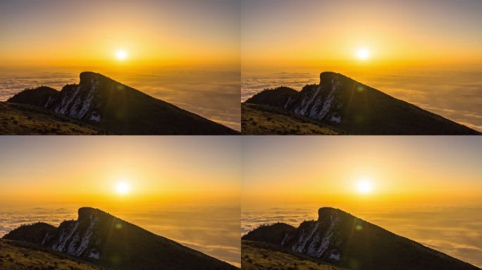 牛背山日出云海