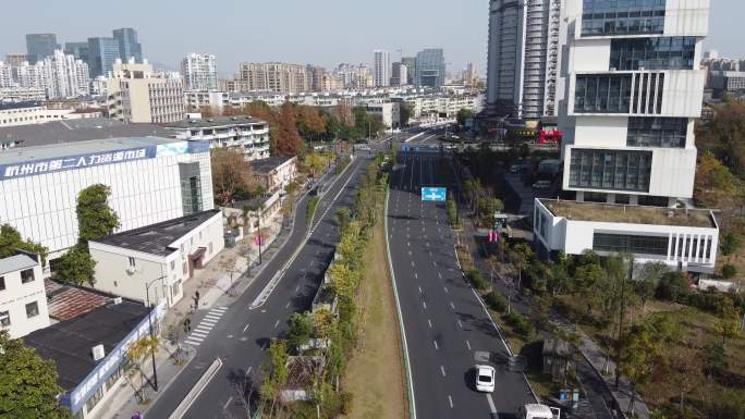 杭州 余杭 塘路 莫干山路 车少7