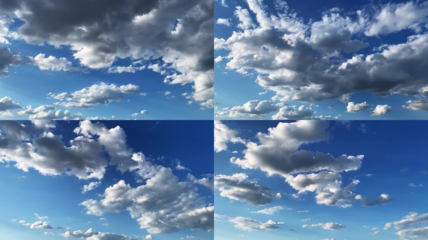 【HD天空】蓝天白云柔美云朵白天晴空晴朗