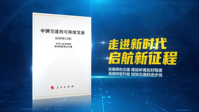 AE0111中国交通的可持续发展白皮书