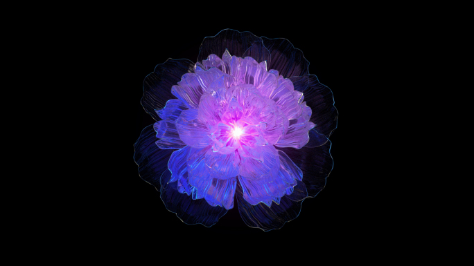 水晶花（带透明通道）