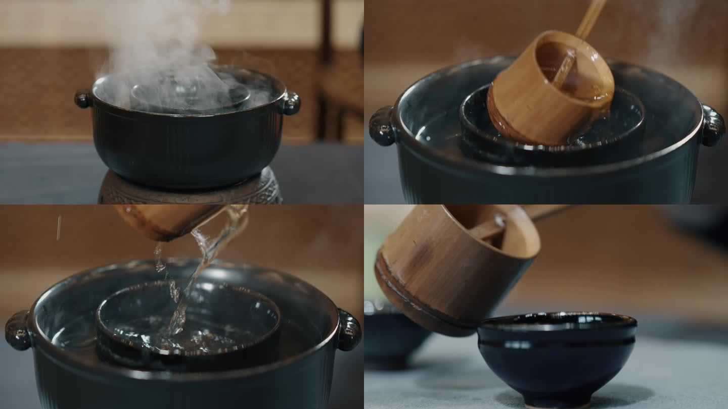 煮茶倒茶4K