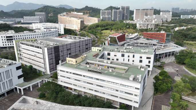 深圳南山区南方科技大学航拍