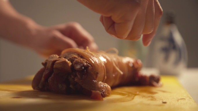 制作酱肘子全过程 年夜饭 合集