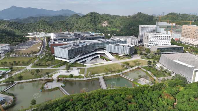 深圳南山区南方科技大学航拍