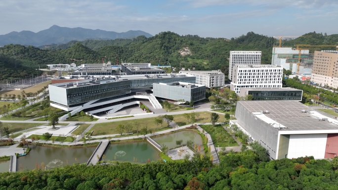 深圳南山区南方科技大学航拍