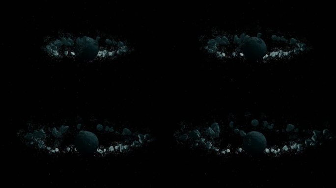 神科幻秘外星球三维动画3D视频素材