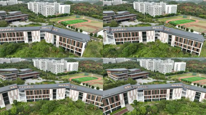 深圳南山区南方科技大学航拍