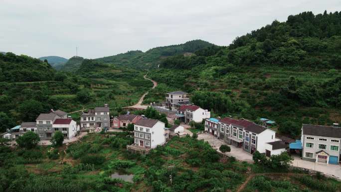 美丽乡村湖北宜昌官庄村 柑橘基地 夷陵红