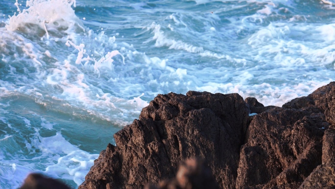 大海海水浪花