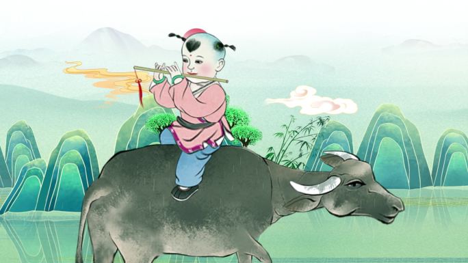 中国风二十四节气片头动画——清明