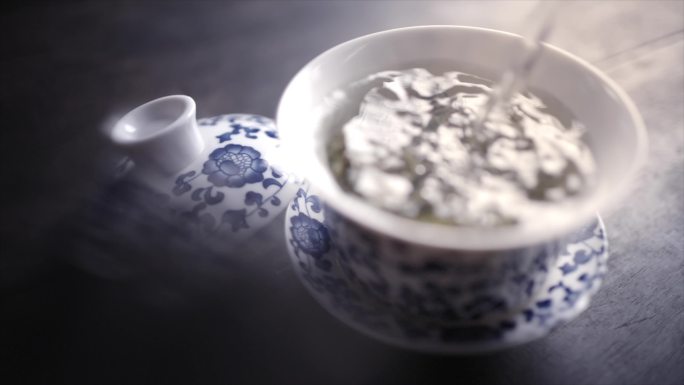 盖碗茶 泡茶 品茶 茶文化