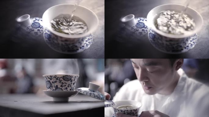 盖碗茶 泡茶 品茶 茶文化