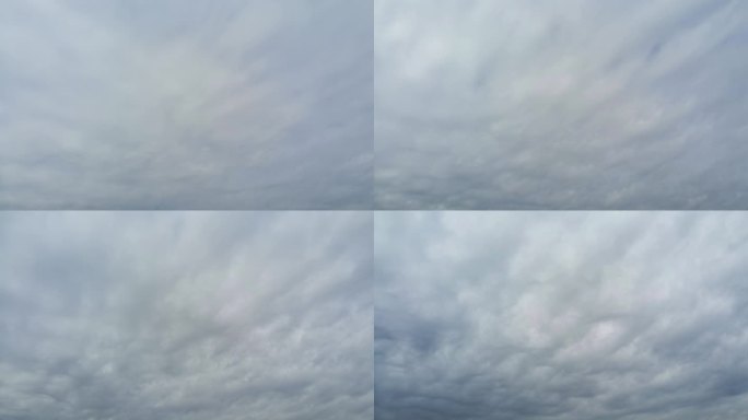 【4K】乌云满天延时摄影63秒