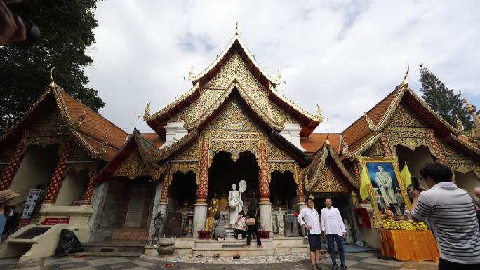 泰国双龙寺延时摄影