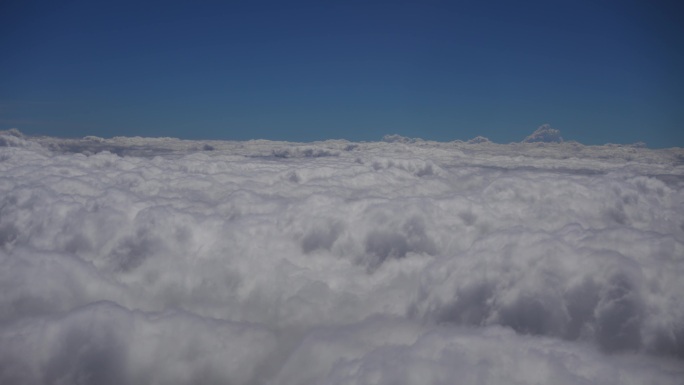 从飞机上看云云层云雾