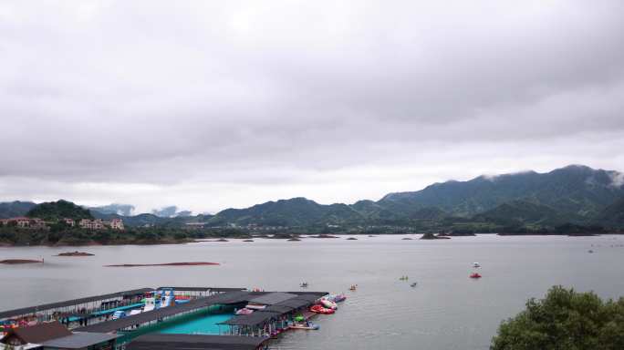 千岛湖8k风景拍摄 2水上乐园