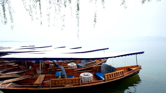 中国杭州西湖西湖游船