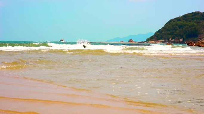 深圳 西涌 最美海滩 看海 海浪