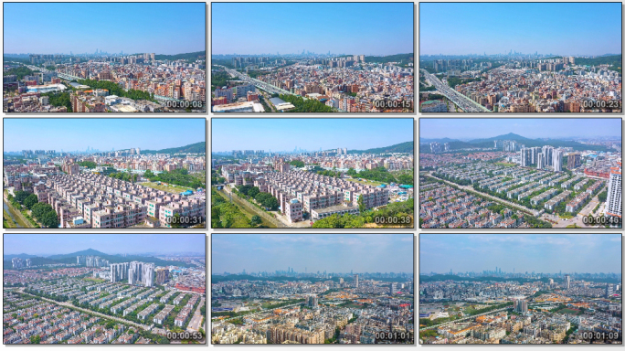 住宅小区4K航拍