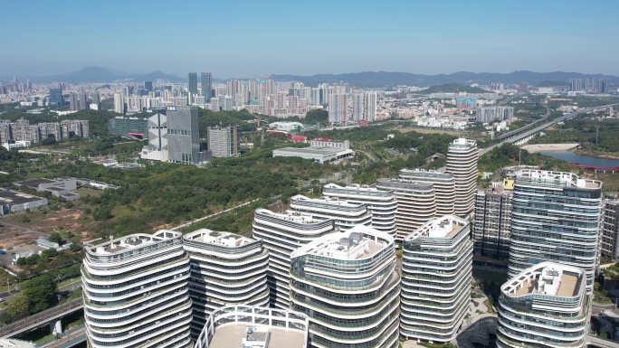 【正版素材】深圳光明区全景