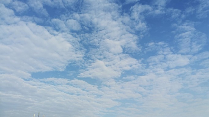 【4K】蓝天白云延时摄影144秒