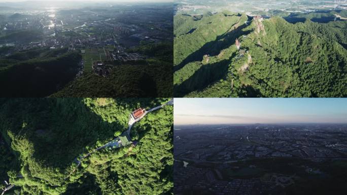 绍兴大禹陵风景区5K航拍